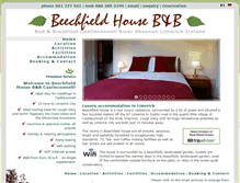 Tablet Screenshot of beechfield-house.com
